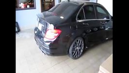 مرسدس بنز c350 اگزوز مسابقه ای