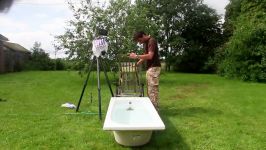 Inception Bath Tub  The Slow Mo Guys