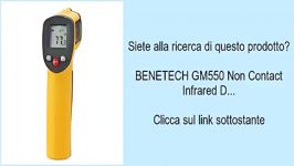 BENETECH GM550 ترمومتر غیرتماسی لیزری