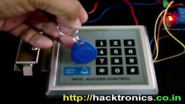 RFID Door Lock Access Control System Demo