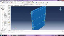 آموزش مدل سازی تحلیل هیستردیوار برشی فولادی در آباکوس