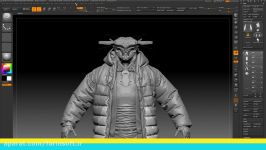 دانلود آموزش مدل سازی سه بعدی بوسیله ZBrush...