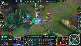 G2 vs FNC Highlights Game 1 EU LCS 2017 Spring W1D1 G2 Esports vs Fnatic