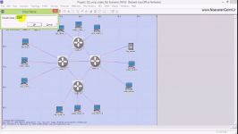 فیلم پروژه شبیه سازی VOIP ویدئو کنفرانس در OPNET