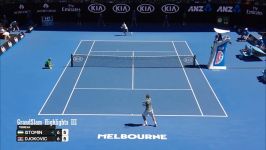 Novak Djokovic vs Denis Istomin  Australian Open 2017 2nd Round highlights HD