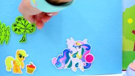 Littlest Pet Shop Go To My Little Pony Fuzzy Felt MLP Felty Picnic Party