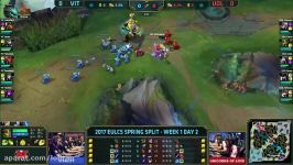 UOL vs VIT Highlights Game 1 EU LCS 2017 Spring W1D2 Unicorns Of Love vs Team Vitality