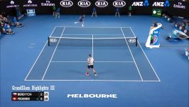 Roger Federer vs Tomas Berdych  Australian Open 2017 3rd Round highlights HD