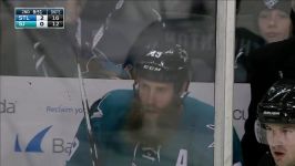 Gotta See It Thornton gets game misconduct for spearing Stastny