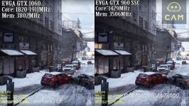 GTX 1060 vs GTX 960  Side by Side Comparison on 7 games