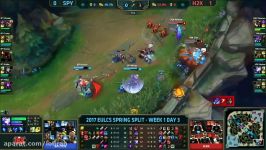 H2K vs SPY Highlights Game 2 EU LCS 2017 Spring W1D3 H2K vs Splyce