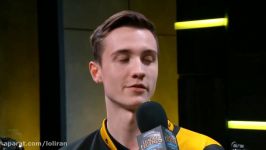 Interview with the winner of Dignitas vs Phoenix1  W1D2 S7 NA LCS Spring 2017