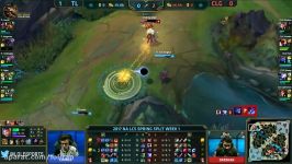 CLG vs TL Highlights Game 2 NA LCS 2017 Spring W1D2 Counter Logic Gaming vs Team Liquid