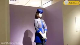 ربات Actroid پذیرنده اماکن توریستی ژاپن