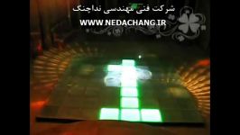 استیج LED تالار پذیرایی مهرنگار یزد   WWW.NEDACHANG.IR