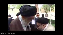 گفتگوی صمیمانه رهبرانقلاب مرحوم خسروشاهی