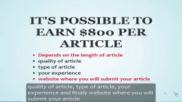 How to make money online writing articles 25 200 per article