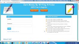 Earn Money By Writing Articles