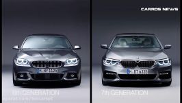 BMW 5 Series  6th vs 7th generation