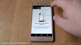 کار Sony XPERIA X Android 7.1.1 Nougat