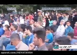 دیدار خادمین امام رضا ع مردم روستای ارجنک دستگرد