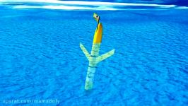 Glider flying through the ocean  Slocum Seaglider Spray