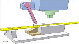 Mechanism for advancing perforated strip 4