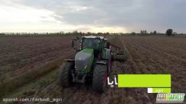 کاشت گندم تراکتور Fendt 939 S4