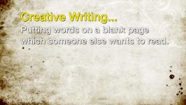 How to Improve your Creative Writing Skills