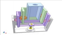 Mechanical telescopic cylinder 1