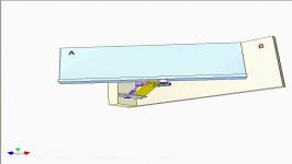 Mechanism for displaying two pannels