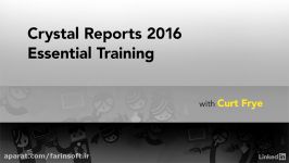 دانلود آموزش جامع Crystal Reports 2016...