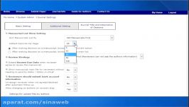 part 1 sinaweb system adminjournal setting