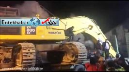 فیلم قوی ترین ماشین حفاری در آوار برداری پلاسکو