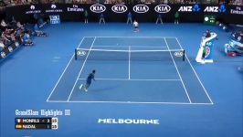 Rafael Nadal vs Gael Monfils  Australian Open 2017 4th Round highlights HD