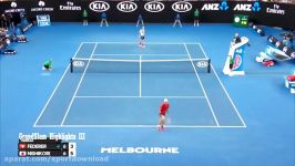 تنیس راجر فدرر کی نیشیکوری مسابقات آزاد استرالیا 2017