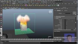 Maya 3D  Dynamic  Fluid Effect Burning Car. Level Easy