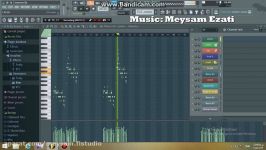 نواختن آهنگ آسمون شادمهر نرم افزار fl studio