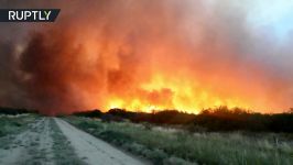 Wildfires Raging Agricultural emergency declared in Argentina