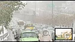 توضیحات رئیس پلیس راهور درمورد برف ترافیک سنگین تهران