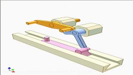 Slider crank mechanism with elbow lever 2