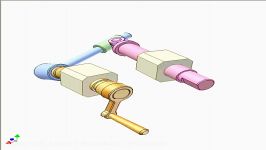 Spatial crank slider mechanism 7