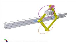 Mechanism for drawing circle 4