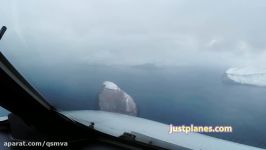 Beautiful Views Final Approach into Faroe Islands