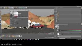 Speed Model Cinema 4D  Low Poly Race D 3