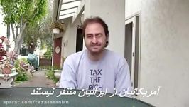 پیام صلح دوستی مردم آمریکا به ایرانیان