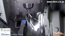 5Axis Machine Cutting HELMET  DAISHIN SEIKI CORPORATION