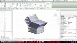 آموزش Revit2017 ساخت Mass