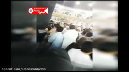 لحظه دستگیری فردی میخواست کعبه را آتش بزند