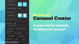 Carousel Creator پروژه آماده افتر افکت سایت gfx1.ir